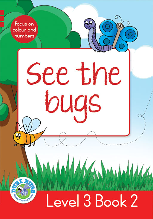 DUZI BUGS: RED LEVEL 3: BOOK 2: SEE THE BUGS Cover
