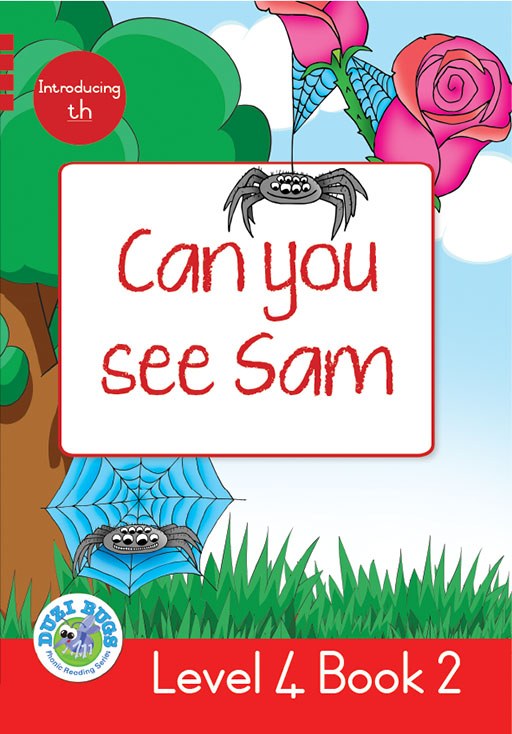 DUZI BUGS: RED LEVEL 4: BOOK 2: CAN YOU SEE SAM? Cover