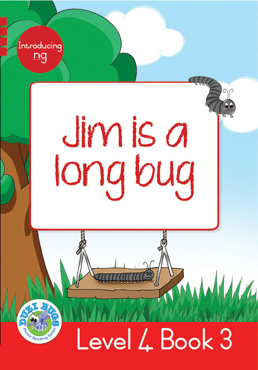 DUZI BUGS: RED LEVEL 4: BOOK 3: JIM IS LONG BUG Cover