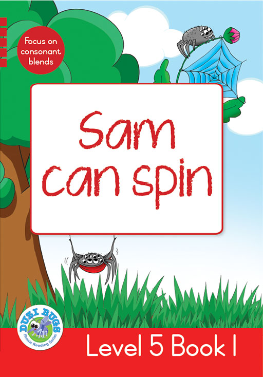DUZI BUGS: RED LEVEL 5: BOOK 1: SAM CAN SPIN Cover