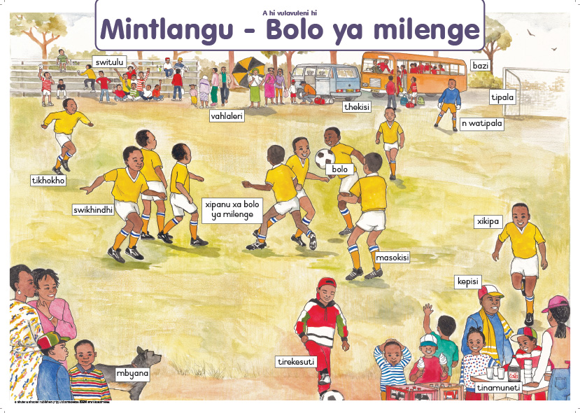 CHART: LETS TALK ABOUT SPORT: SOCCER XITSONGA A2 Cover